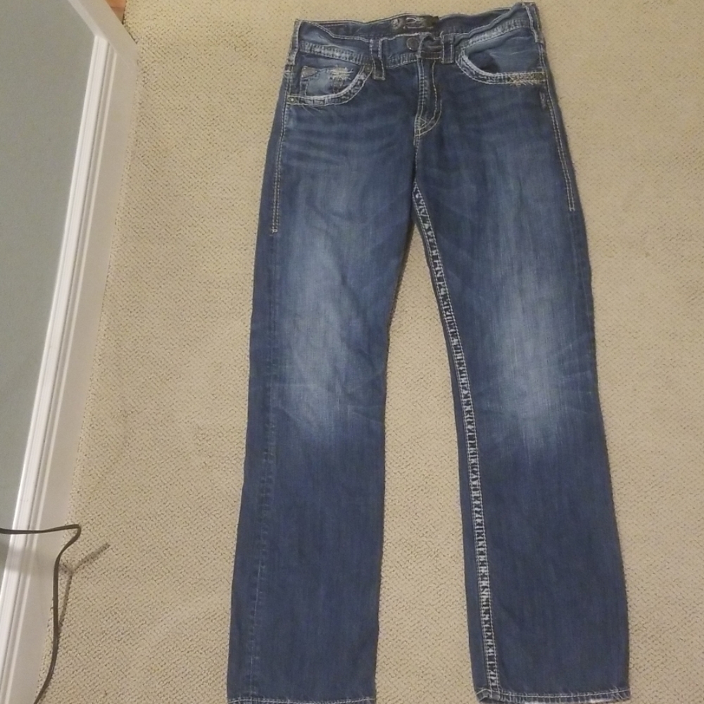 Men's Silver Jean's 30/34